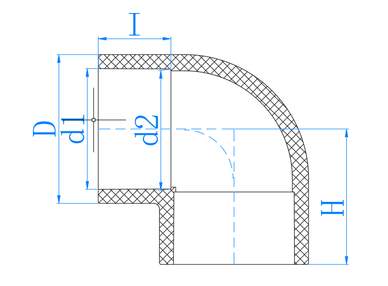 CPVC 90°弯头 Elbow 90°(PN16)
