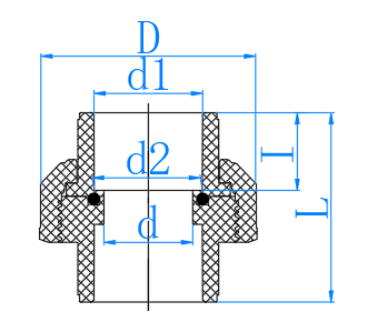 CPVC活接 Union (PN16)