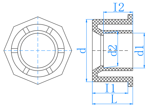 CPVC 补芯 Bushing (SCH80)
