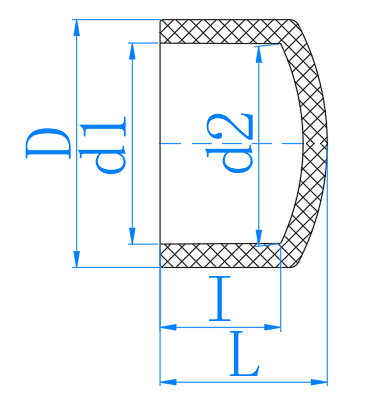 CPVC管帽 Cap (SCH80)