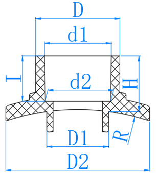 UPVC马鞍接头 Saddle-shaped Adaptor (PN16)