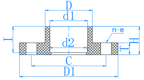 CPVC一体法兰 One Piece Flange (PN16)